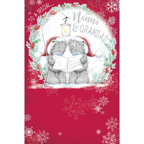Special Nanna & Grandad Me to You Bear Christmas Card